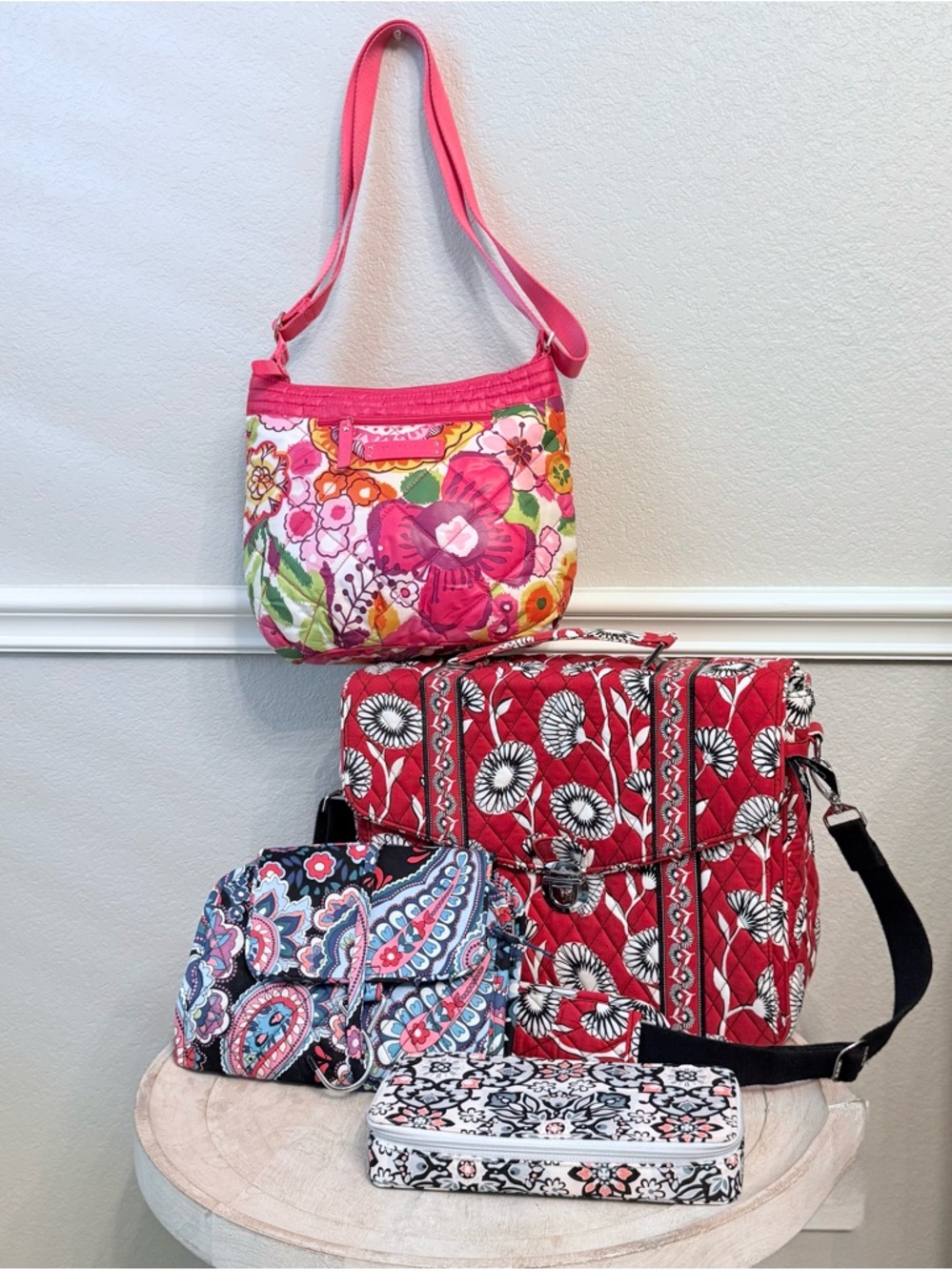 Vera Bradley 4pc Collector Bundle in Heritage Patterns